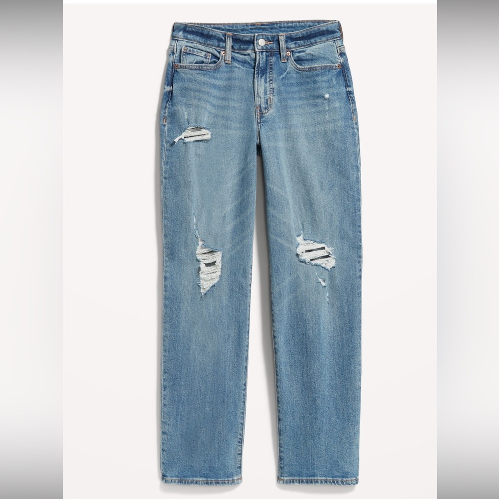 Curvy high waisted OG lose jeans 14R